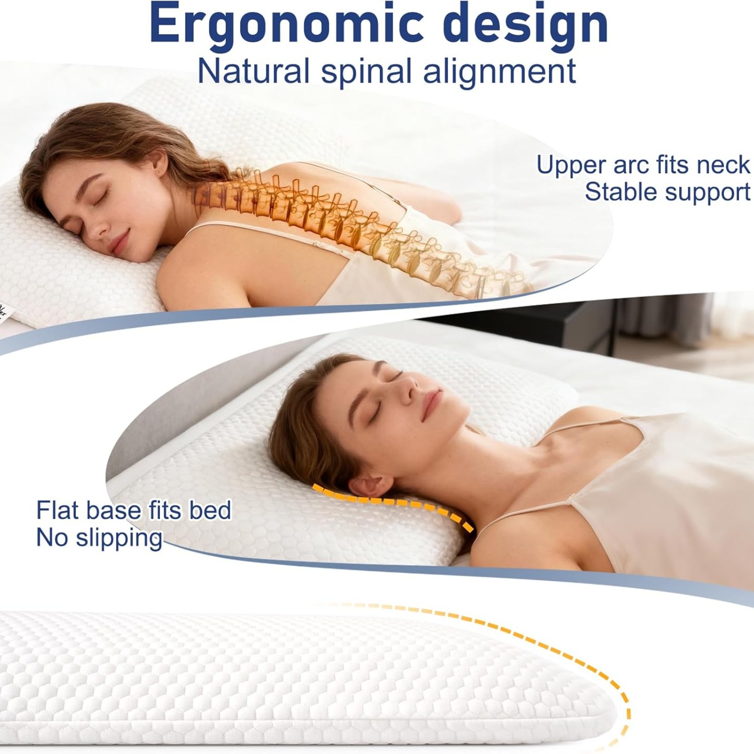 Slim Sleeper Thin Latex Pillow — image 4